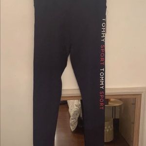 Navy Blue Tommy Sport Leggings